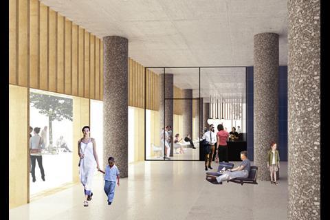 David Chipperfield Architects - Nobel Centre, Stockholm - ground floor cafe